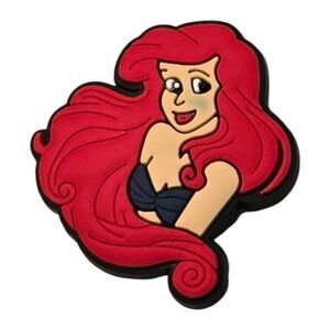 Ariel Croc Shoe Charms | Cartoon Jibbitz Style Accessories | Fits Crocs NEW